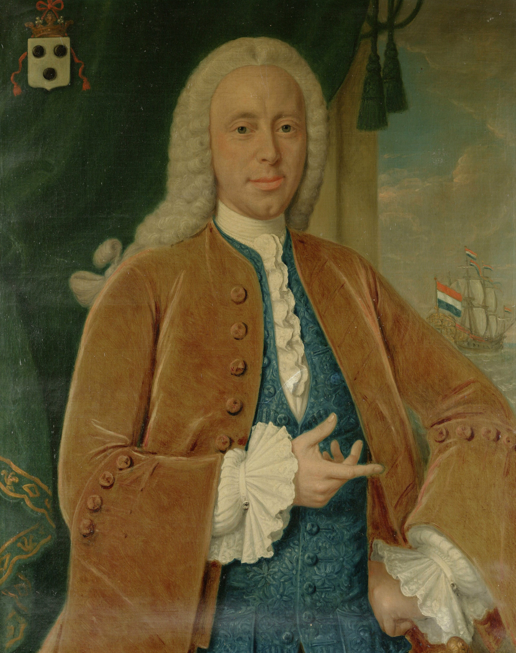 Overgrootvader Mr. Adriaan van Bleiswijk | 1709-1779