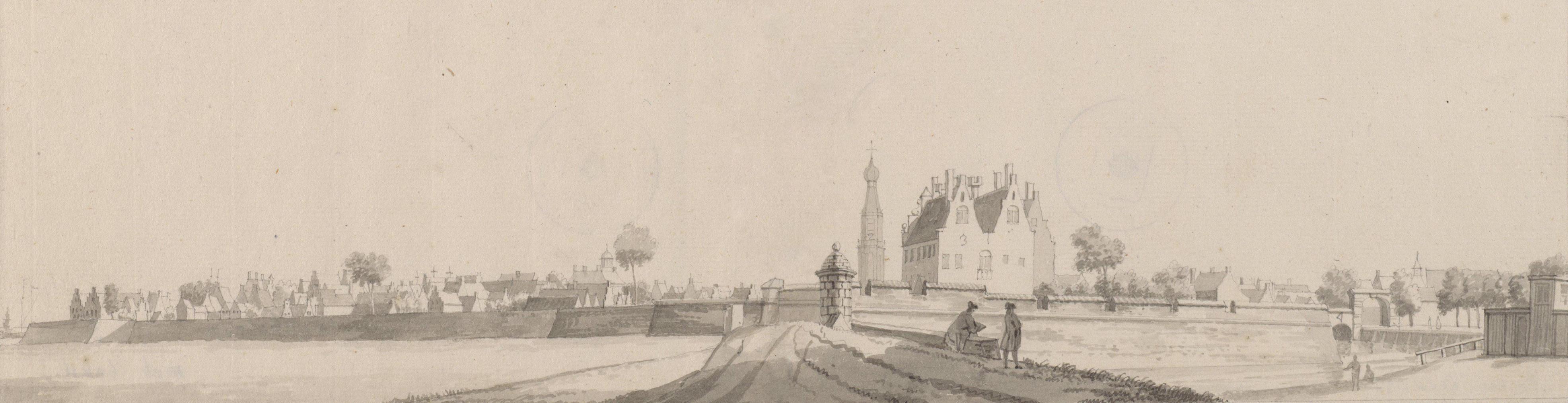 De Noorderpoort en het Giethuis.