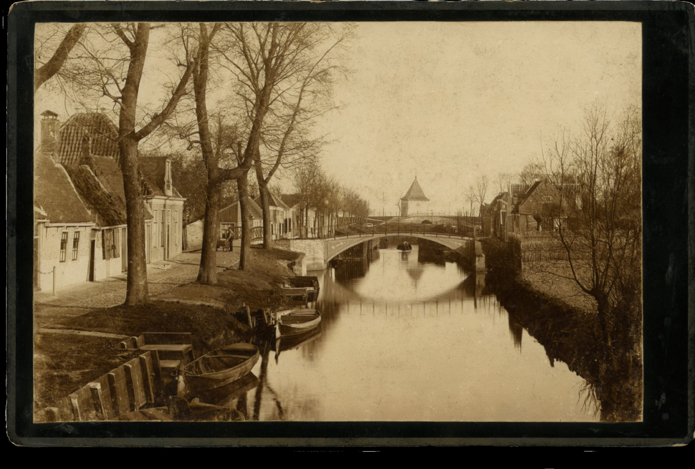 De Oude Gracht rond 1900.