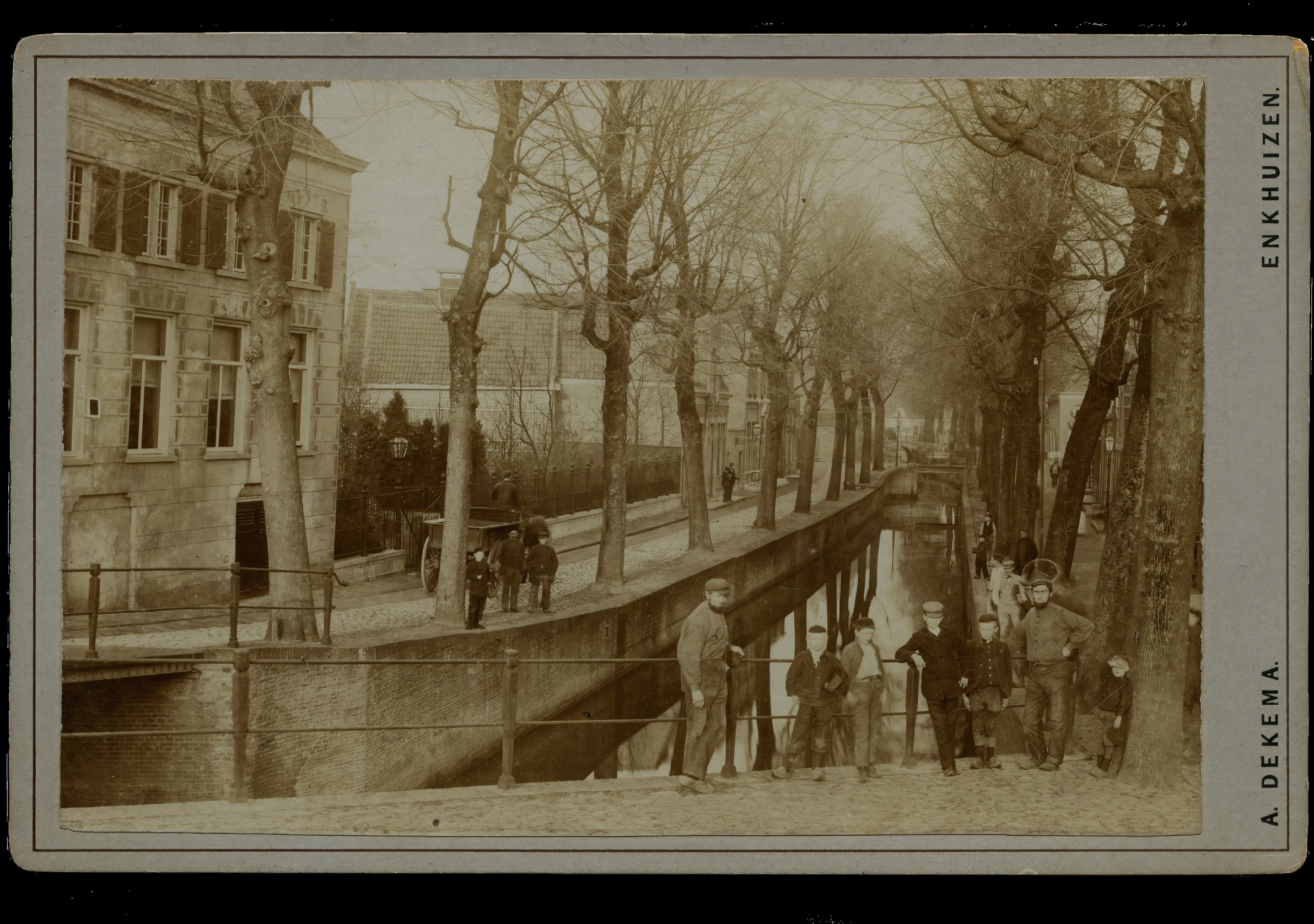 Het Venedie voor de demping rond 1900.